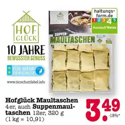 E-Center Hofglück maultaschen Angebot