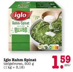 E-Center Iglo rahm spinat Angebot