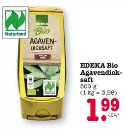 E-Center Edeka bio agavendicksaft Angebot