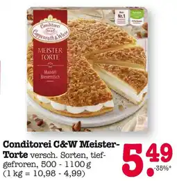 E-Center Coppenrath & wiese conditorei c&w meister-torte Angebot