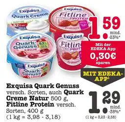 E-Center Exquisa quark genuss Angebot