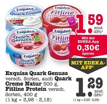 E-Center Exquisa quark genuss Angebot
