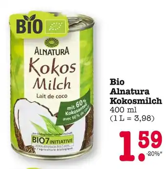 E-Center Alnatura kokosmilch Angebot