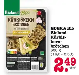 E-Center Bioland kürbiskernbrötchen Angebot