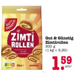 E-Center Gut & günstig zimtirollen Angebot