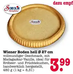 E-Center Scheck-in manufaktur wiener boden hell ø 27 cm Angebot