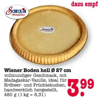 E-Center Scheck-in manufaktur wiener boden hell ø 27 cm Angebot