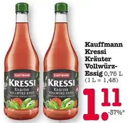 E-Center Kauffmann kressi kräuter vollwürz-essig Angebot
