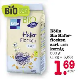 E-Center Kölln bio haferflocken zart auch kernig Angebot