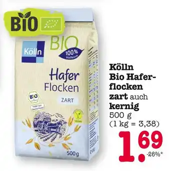 E-Center Kölln bio haferflocken zart auch kernig Angebot