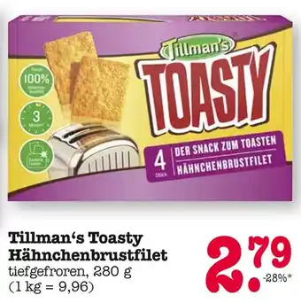 E-Center Tillman's toasty hähnchenbrustfilet Angebot