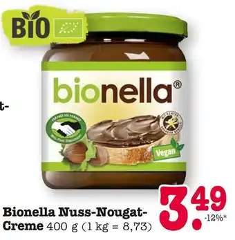 E-Center Bionella nuss-nougat-creme Angebot