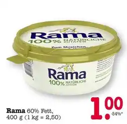 E-Center Rama 100% natürliche zutaten Angebot