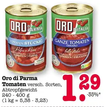 E-Center Oro di parma tomaten Angebot