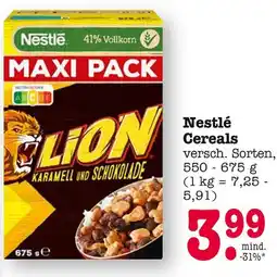 E-Center Nestlé cereals Angebot