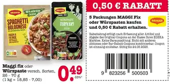 E-Center Maggi fix oder würzpaste Angebot