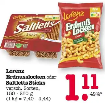 E-Center Lorenz erdnußlocken Angebot