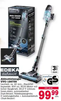 E-Center Edeka zuhause akkustielsauger Angebot