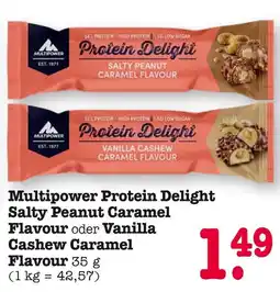 E-Center Multipower protein delight salty peanut caramel flavour Angebot