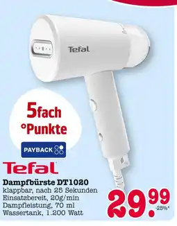 E-Center Tefal dampfbürste dt1020 Angebot