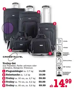 E-Center Crosstravel flugumhänger Angebot