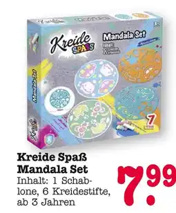 E-Center Kreide spaß mandala set Angebot