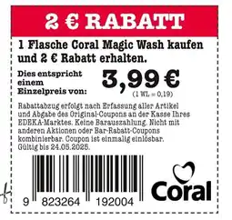 E-Center Coral 2 € rabatt Angebot