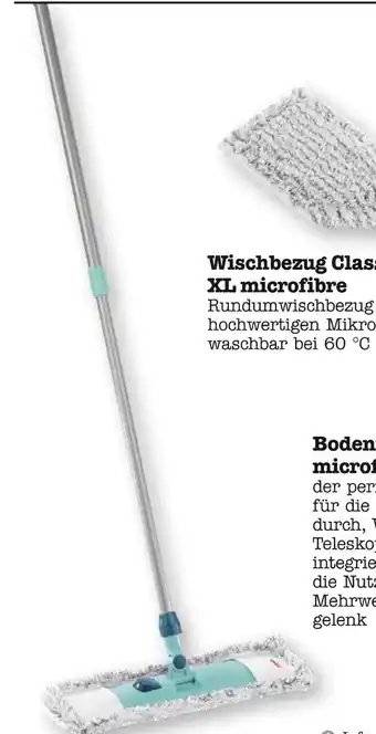E-Center Leifheit bodenwischer classic xl microfibre Angebot