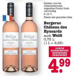 E-Center Château des eyssards bergerac auch weiß Angebot
