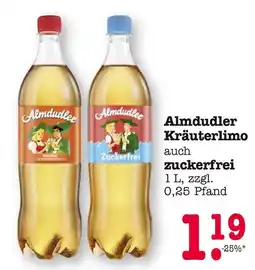 E-Center Almdudler kräuterlimo Angebot
