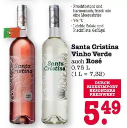 E-Center Santa cristina vinho verde auch rosé Angebot