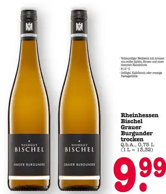 E-Center Bischel grauer burgunder Angebot