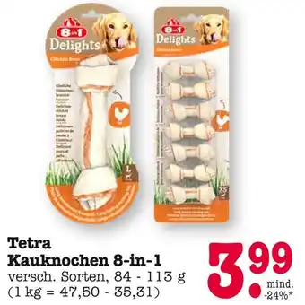 E-Center 8-in-1 tetra kauknochen Angebot