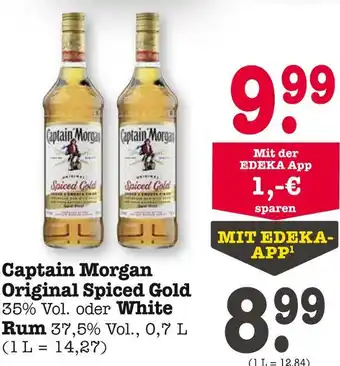 E-Center Captain morgan original spiced gold Angebot