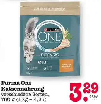 E-Center Purina one katzennahrung Angebot