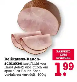 E-Center Delikatess-rauchschinken Angebot