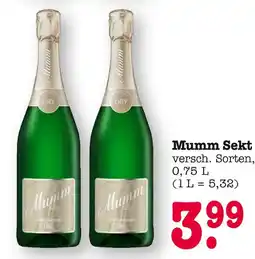E-Center Mumm sekt Angebot