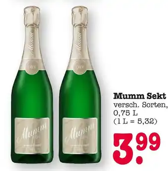 E-Center Mumm sekt Angebot