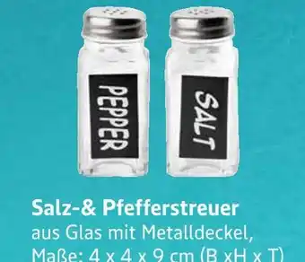 E-Center Salz-& pfefferstreuer Angebot