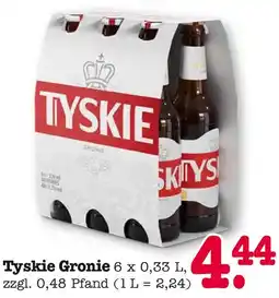 E-Center Tyskie gronie Angebot
