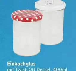 E-Center Einkochglas Angebot