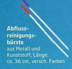 E-Center Abflussreinigungsbürste Angebot