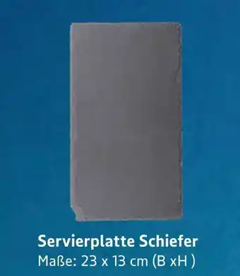E-Center Servierplatte schiefer Angebot