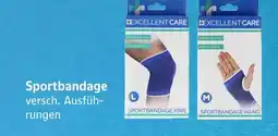 E-Center Excellent care sportbandage Angebot