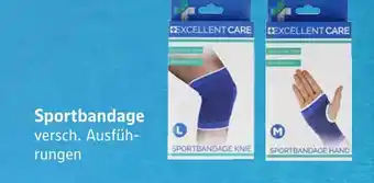 E-Center Excellent care sportbandage Angebot