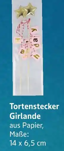E-Center Tortenstecker girlande Angebot