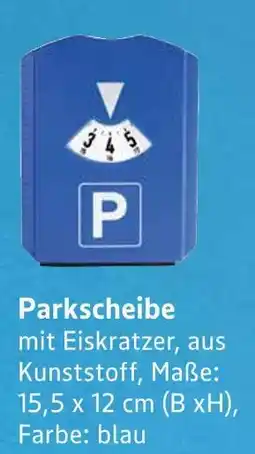 E-Center Parkscheibe Angebot