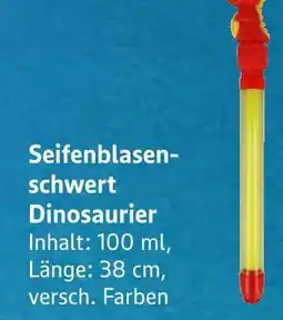 E-Center Seifenblasenschwert dinosaurier Angebot