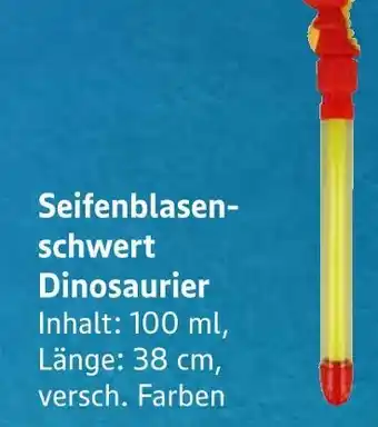 E-Center Seifenblasenschwert dinosaurier Angebot