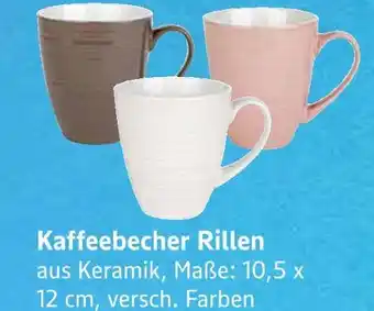 E-Center Kaffeebecher rillen Angebot